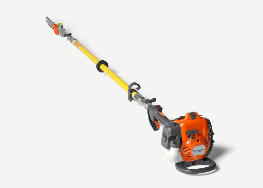 Husqvarna 525DEPS MADSAW Dielectric Pole Saw ,Back View. 