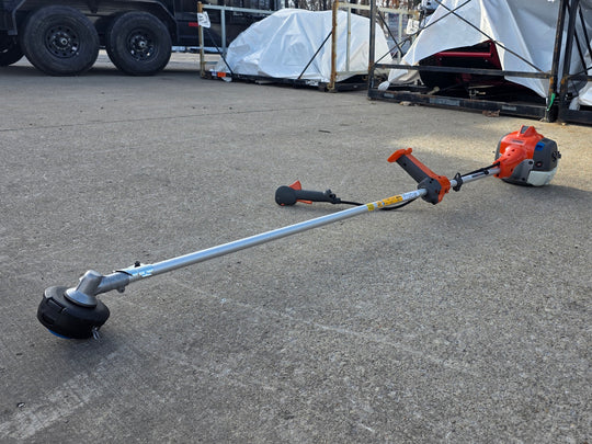 Husqvarna 525RX Brushcutter 25.4cc Engine Bike Handle front right angled view picture 