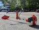 Husqvarna 525RX Commerical Brushcutter 25.4cc Engine Bike Handle Back left angle picture 
