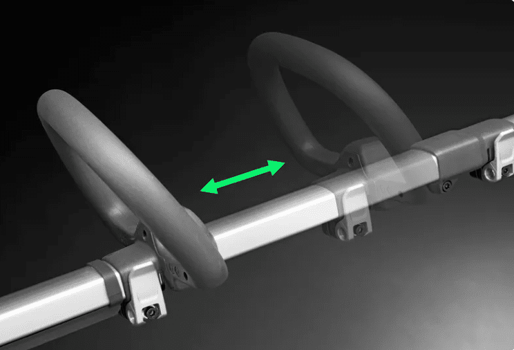 Husqvarna_525iECS_40v_Pro_Edger_Curved_Shaft,front handle View. 