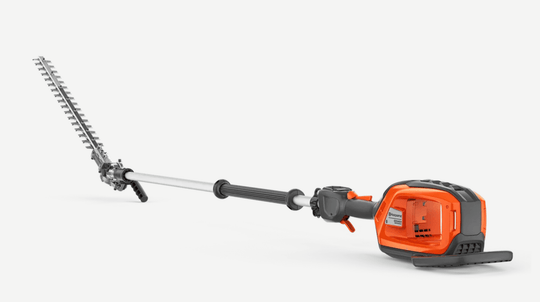 Husqvarna 525iHE4 24", 4400cuts/min, 11 lbs, brushless E-Torq motor, adjustable cutter bar NEW,Side View. 
