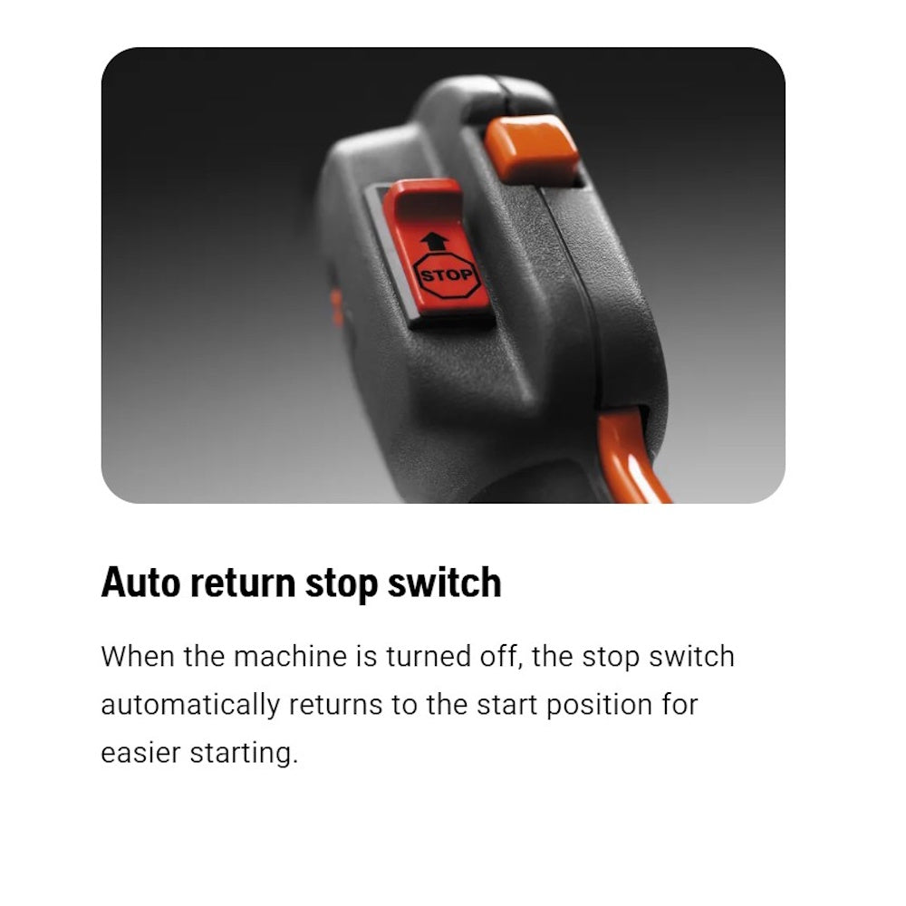 Husqvarna 545FR Gas Bike Brushcutter Auto Return Stop Switch