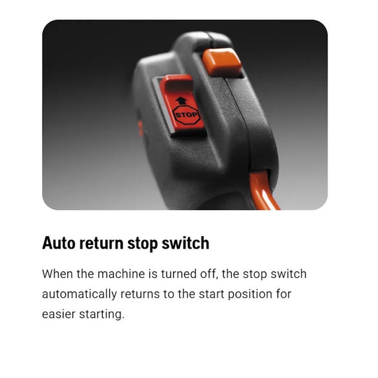Husqvarna 545FR Gas Bike Brushcutter Auto Return Stop Switch