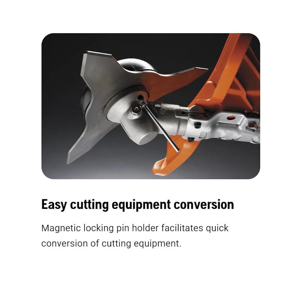 Husqvarna 545FR Gas Bike Brushcutter Easy Cutting Equipment Conversion