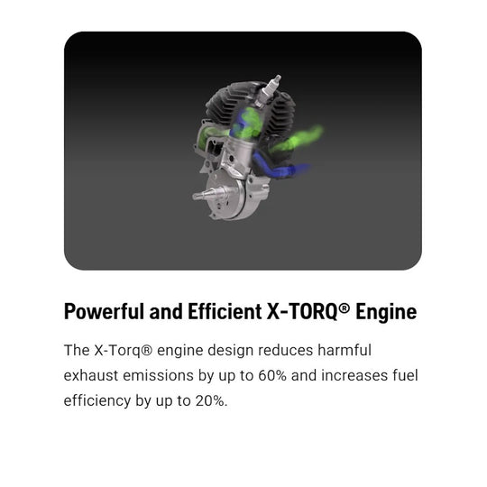 Husqvarna 545FR Gas Bike Brushcutter X-Torq 2.8HP Engine Adjustable Handle Bar Powerful and Efficient X-Torq Engine