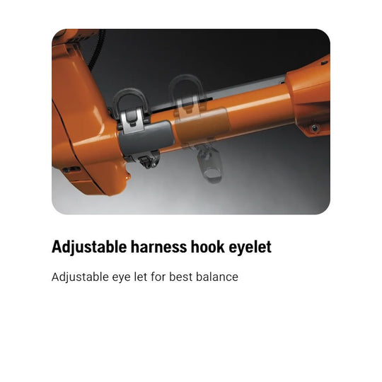 Husqvarna 545FR Gas Bike Brushcutter X-Torq 2.8HP Engine Adjustable Handle Bar Powerful and Efficient X-Torq Engine Adjustable Harness Hook eyelet