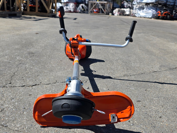 Husqvarna 545FR Professional Brushcutter 45.7cc Engine Trimmer front side view 