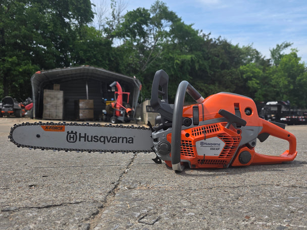 Husqvarna 550XP II Gas-Powered 50.1cc X-Torq .050 Gauge 18" Chainsaw (Unboxed) Right side picture 