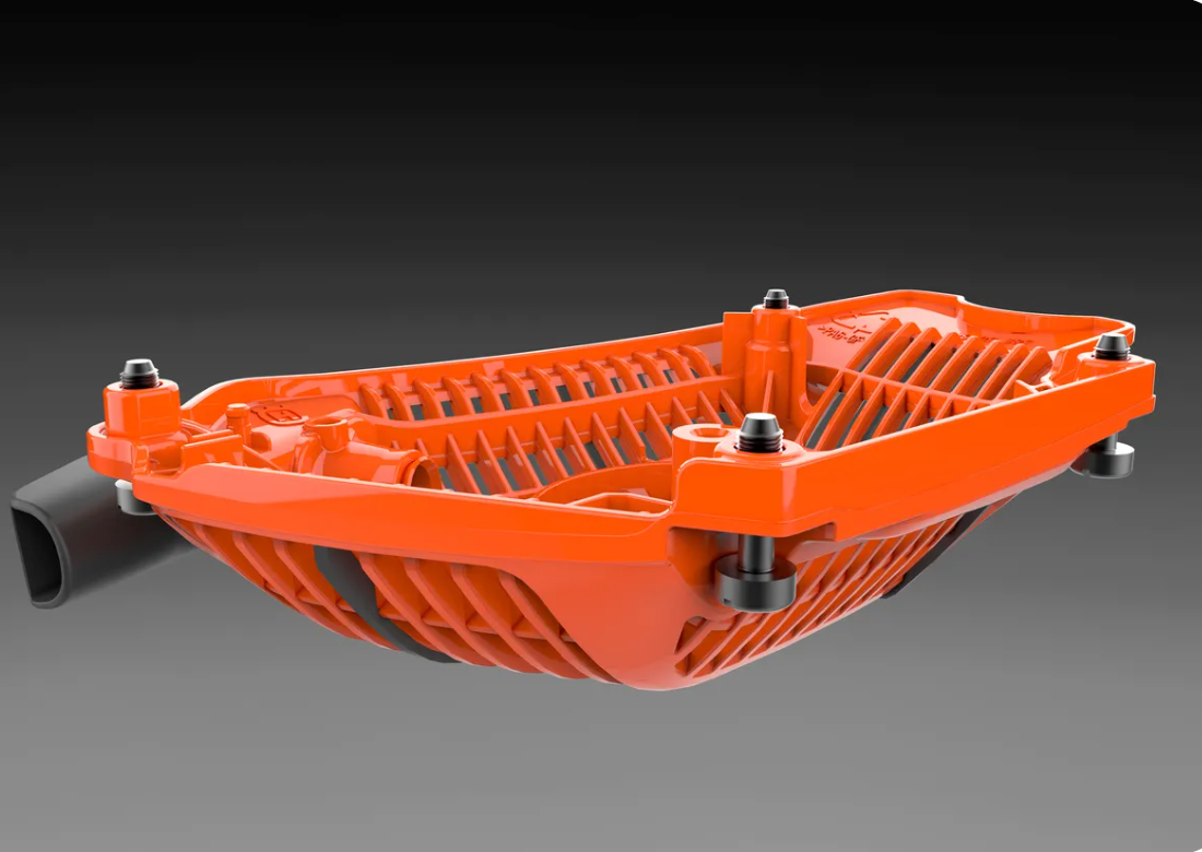 Husqvarna_550XP_II_Gas_-_Powered_50.1cc_X_-_Torq_.050_Gauge_20_Chainsaw_-_SLE_Equipment_-_3,Retained starter screws View. 
