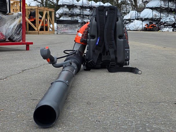 Husqvarna 560BTS Gas Backpack Leaf Blower 66cc 2-Cycle 890CFM 232MPH (Unboxed) Front side picture