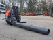Husqvarna 560BTS Gas Backpack Leaf Blower 66cc 2-Cycle 890CFM 232MPH (Unboxed) Front right angle picture 