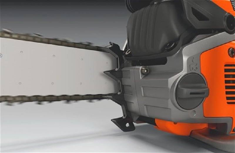 Husqvarna 562XP 28" Chainsaw Professional 59.8cc AutoTune, Side View. 