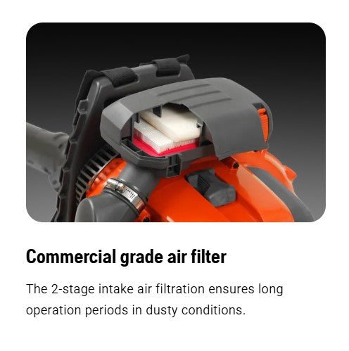 Husqvarna 570BFS Backpack Leaf Blower - 65.6cc X - Torq Engine (Open Box) - SLE Equipment - 4