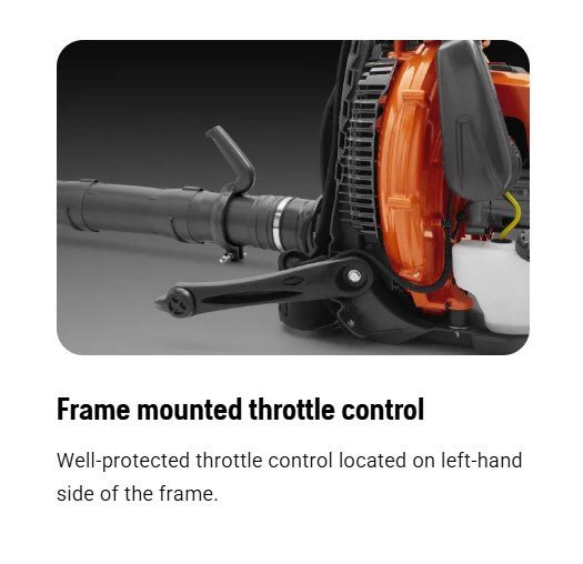 Husqvarna 570BFS Backpack Leaf Blower - 65.6cc X - Torq Engine (Open Box) - SLE Equipment - 2