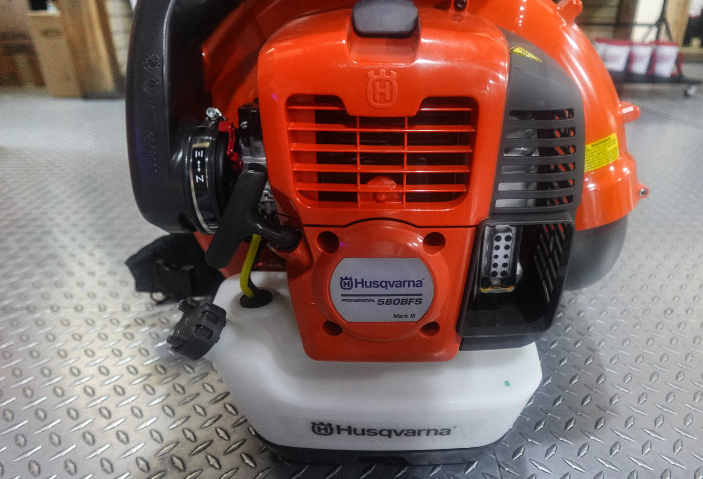 Husqvarna 580BFS III Backpack Leaf Blower 76cc X - Torq Engine (Open Box) - SLE Equipment - 2