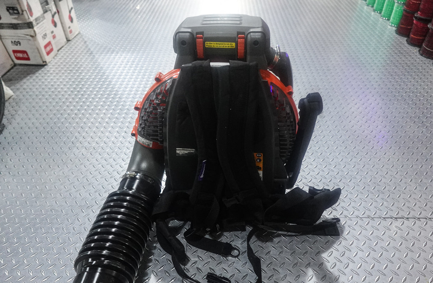 Husqvarna 580BFS III Backpack Leaf Blower 76cc X - Torq Engine (Open Box) - SLE Equipment - 3