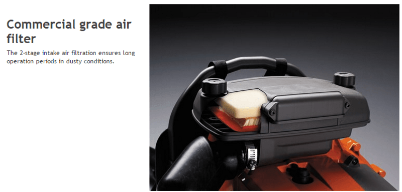 Husqvarna 580BTS Mark III Backpack Leaf Blower 75.6cc X - Torq Engine (Open Box) - SLE Equipment - 8