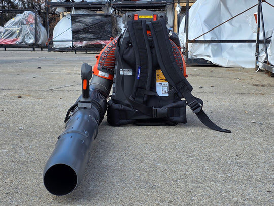 Husqvarna 580BTS Mark III Backpack Leaf Blower 75.6cc X-Torq Engine (Unboxed) front view picture 