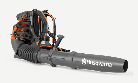 Husqvarna 590BFS Professional Backpack Blower – Most Powerful, 1245 CFM, 56N,Front View. 