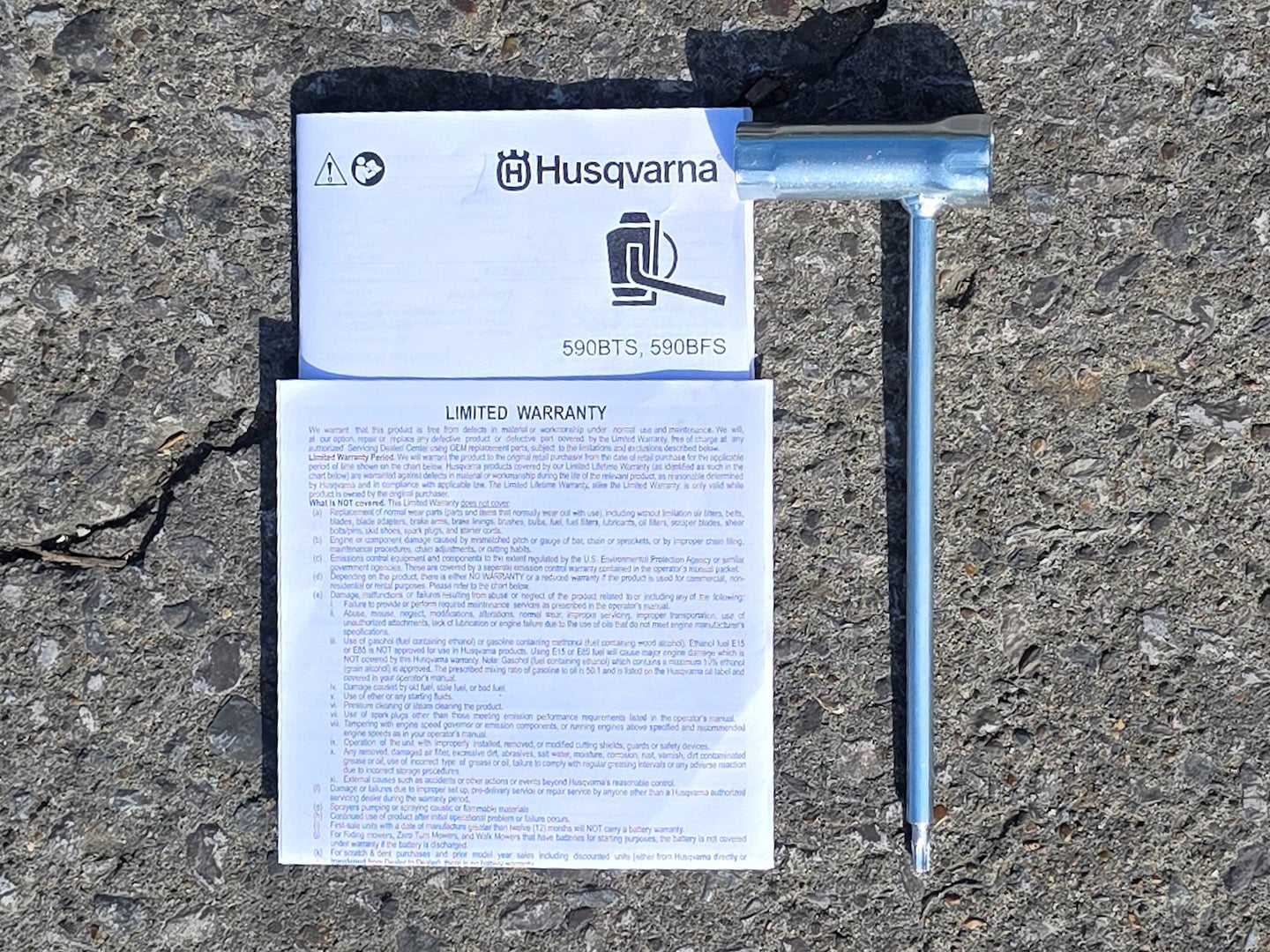 Husqvarna 590BTS Pro Backpack Blower LowVib 216MPH (Unboxed) Accessory picture 