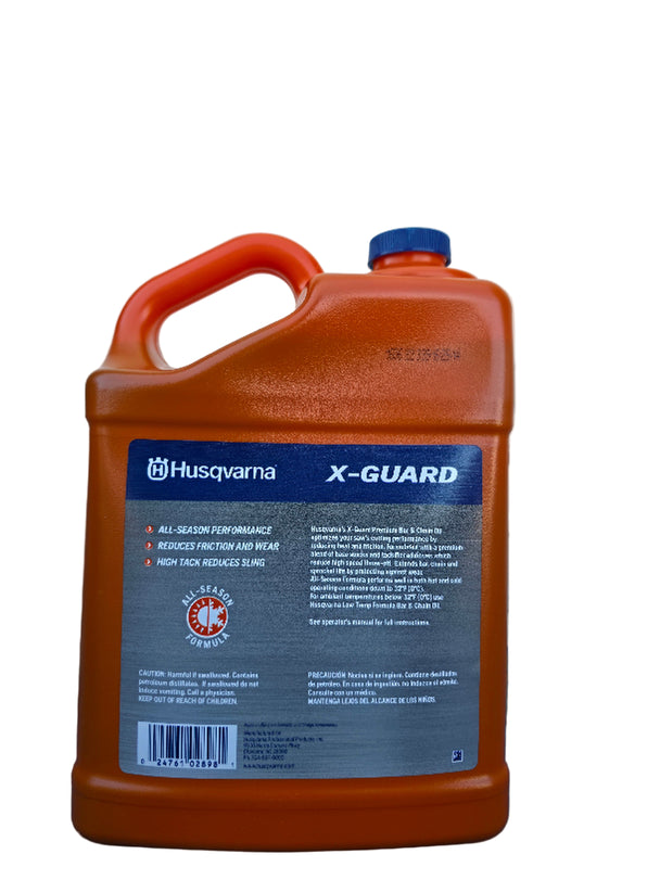 Husqvarna 593152802 Chainsaw Bar & Chain Oil 1 Gallon  back straight picture 