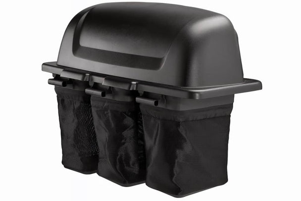 Husqvarna 598532801 Z454 Clear Cut Collection Triple Bagger for 54" Deck front straight picture 