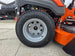 Husqvarna 60" Z460XS Zero Turn Mower 23.5HP KAW rear tire view picture 