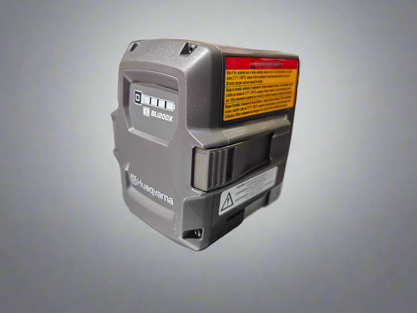 Husqvarna BLi200X Replacement Battery 970 44 89‑02,Side View.