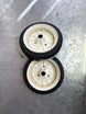 Husqvarna Genuine Part 532180773 8" X 2" White Plastic Wheel With Bushing