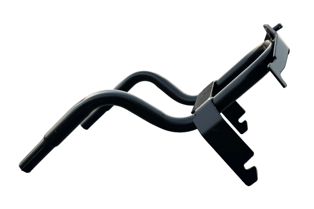 Husqvarna Genuine Part 535280001 BRACKET, BAGGER, 3 BIN side angled picture 