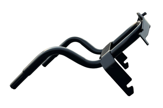 Husqvarna Genuine Part 535280001 BRACKET, BAGGER, 3 BIN side angled picture 