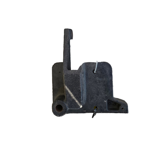 Husqvarna Genuine Part 539110287 Caster Casting, Right, Painted back view picture.