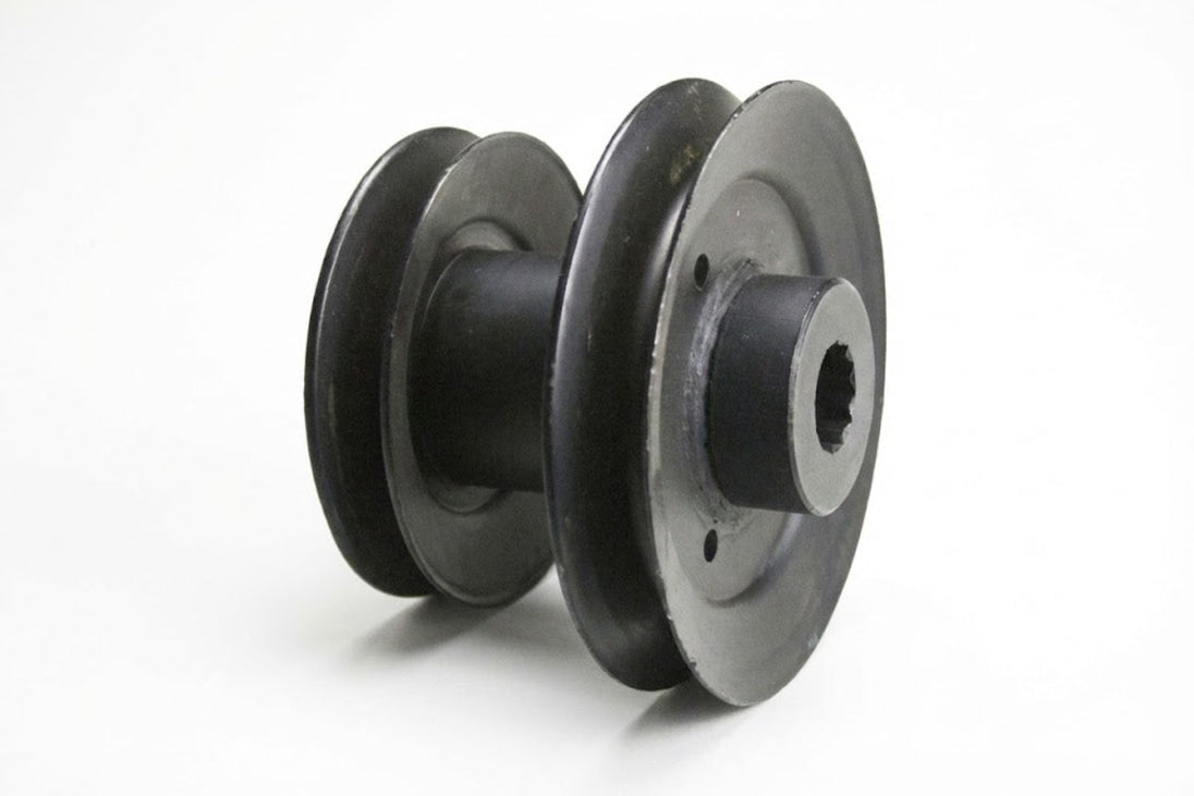 Husqvarna Genuine Part 539111256 52 LNG DOUBLE HEX STACK PULLEY side view picture