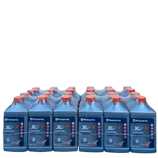 Husqvarna Genuine Part 593152304 HUS XP+ 2T OIL - 24/12.8 OZ DS 24 pack front straight picture 