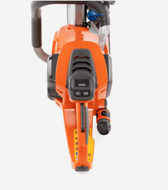 Husqvarna K540i Battery Power Cutter, 10.5",Up View. 