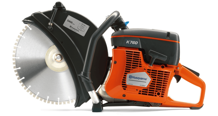 Husqvarna K760 Power Cutter 12" Professional - 5hp X - torq Engine - SLE Equipment - 1