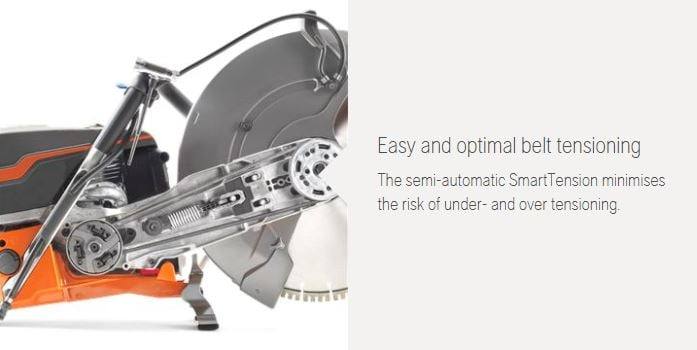 Husqvarna K970 Power Cutter 14" 94cc Concrete Stone Metal Construction - SLE Equipment - 3