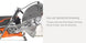 Husqvarna K970 Power Cutter 14" 94cc Concrete Stone Metal Construction - SLE Equipment - 3