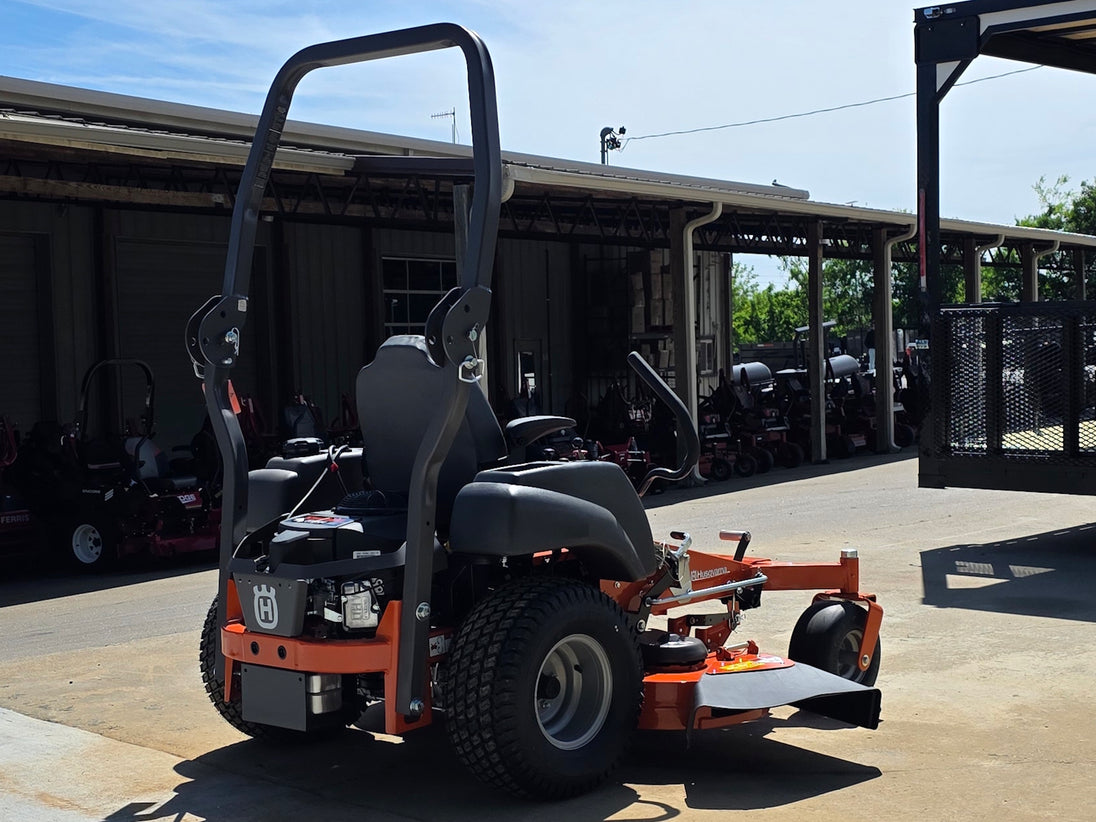 Husqvarna MZ54 54" 24HP Kawasaki With ROPS Zero Turn Lawn Mower Back right angle picture 