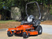 Husqvarna MZ54 54" 24HP Kawasaki With ROPS Zero Turn Lawn Mower Front right angle picture 