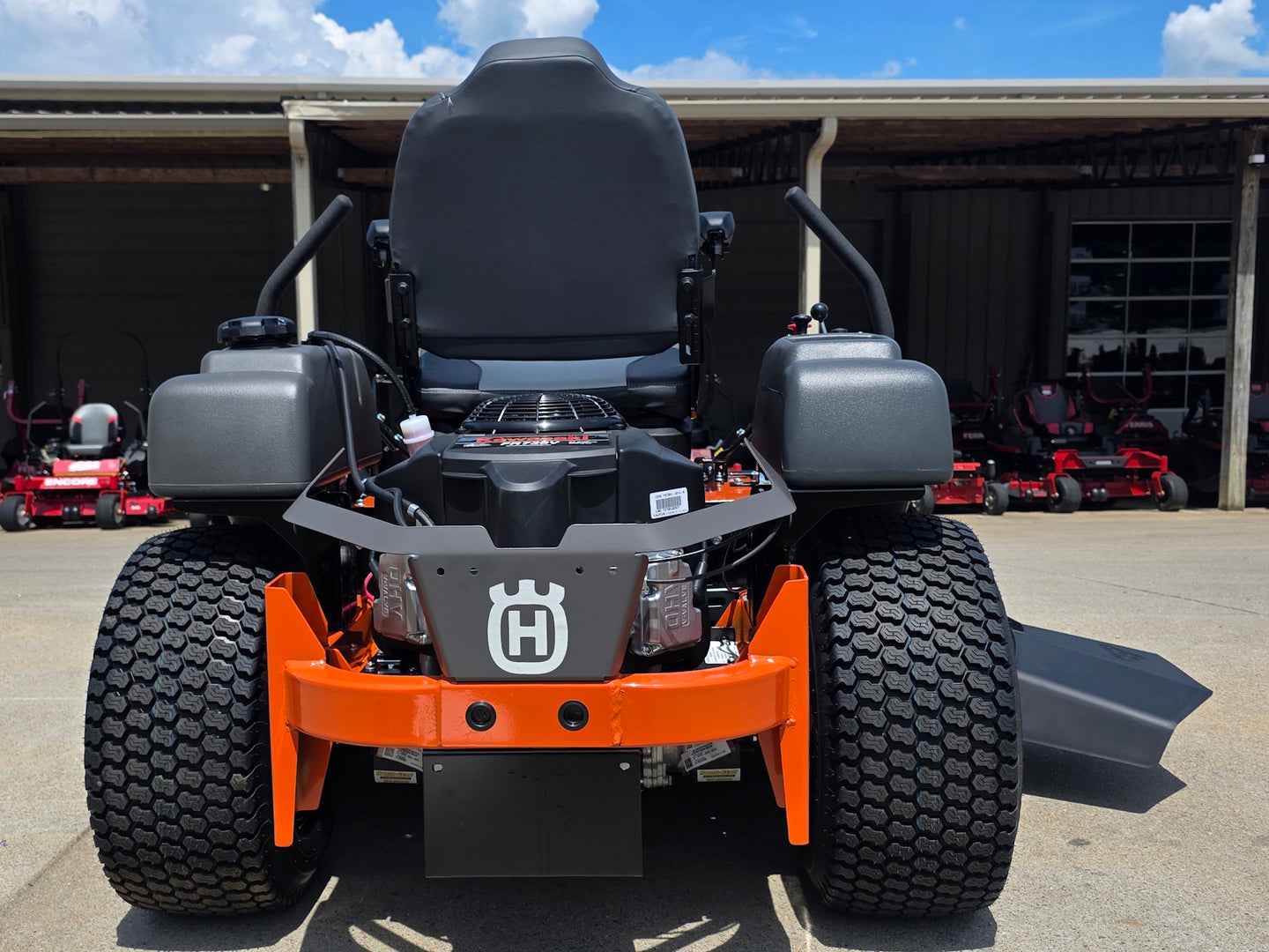 Husqvarna MZ61 61" Special Edition Zero Turn Mower 24HP KAW (Scratch and Dent) Back side picture 