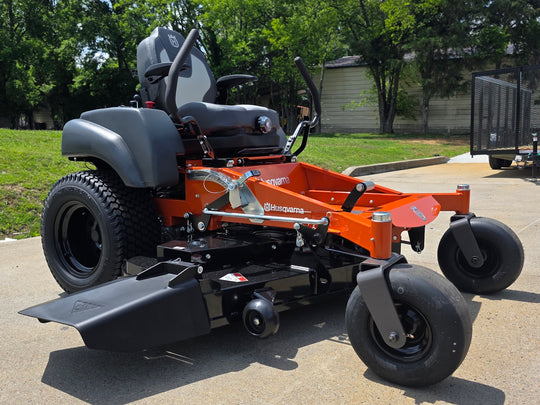 Husqvarna MZ61 61" Special Edition Zero Turn Mower 24HP KAW (Scratch and Dent) Front left angle picture