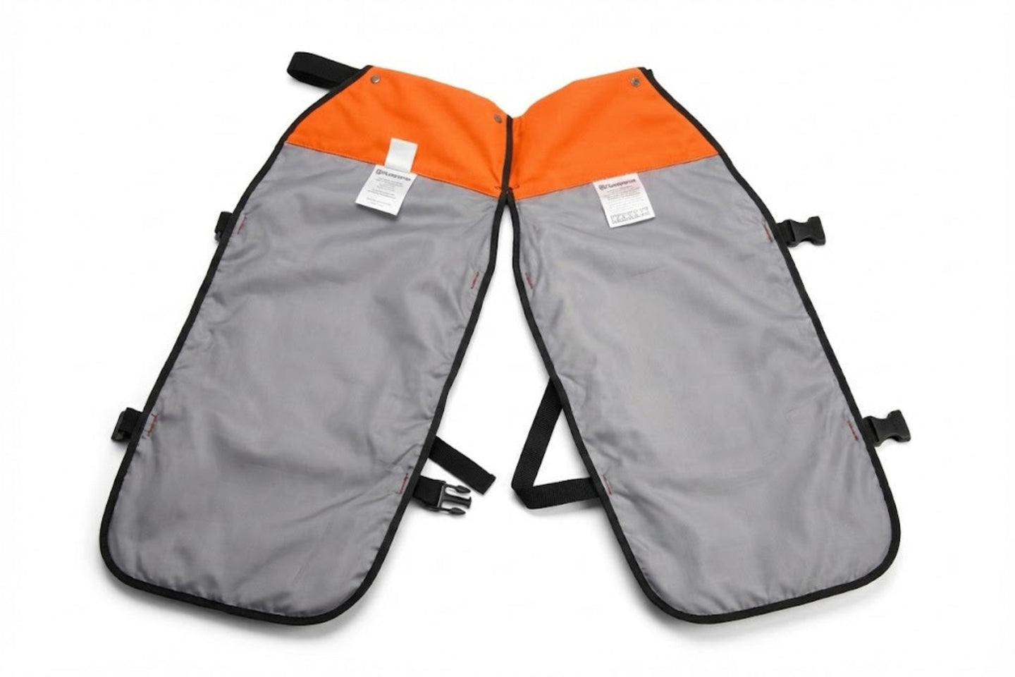 Husqvarna OEM Part 521897803 Orange Apron Chaps back view picture 