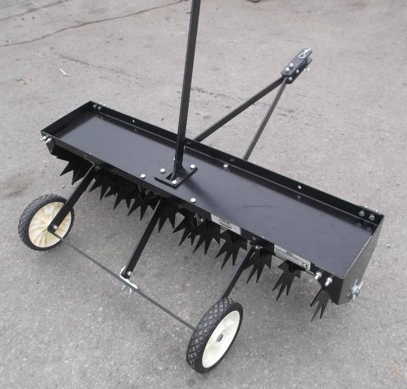 Husqvarna Pull Behind Spike Aerator 964995703 40" Working Width - Depth Of 2.5" - SLE Equipment - 3