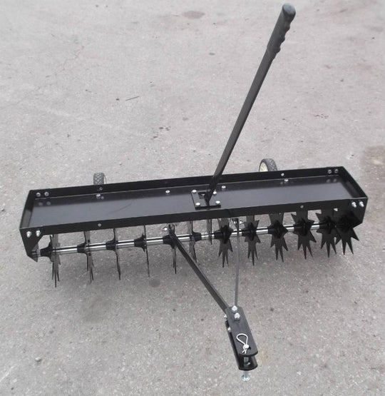 Husqvarna Pull Behind Spike Aerator 964995703 40" Working Width - Depth Of 2.5" - SLE Equipment - 4