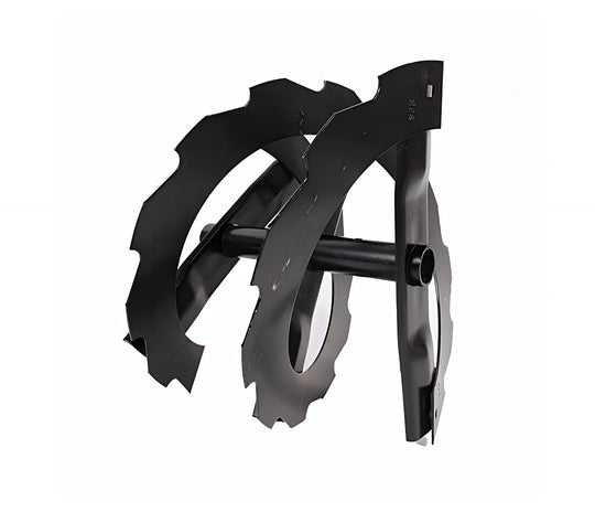 Husqvarna Replacement Black Auger Blade Ribbed Right Hand 532421073 Image 2