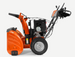 Husqvarna ST327 291cc LED 27" Snow Blower, Side View. 