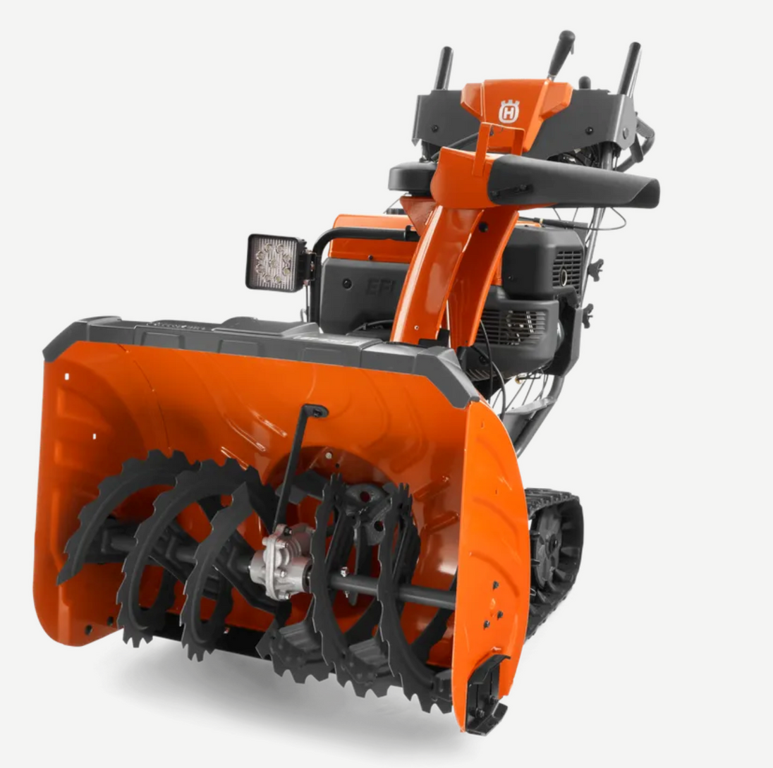 Husqvarna ST430T 420cc LED 30" Snow Blower, General View. 