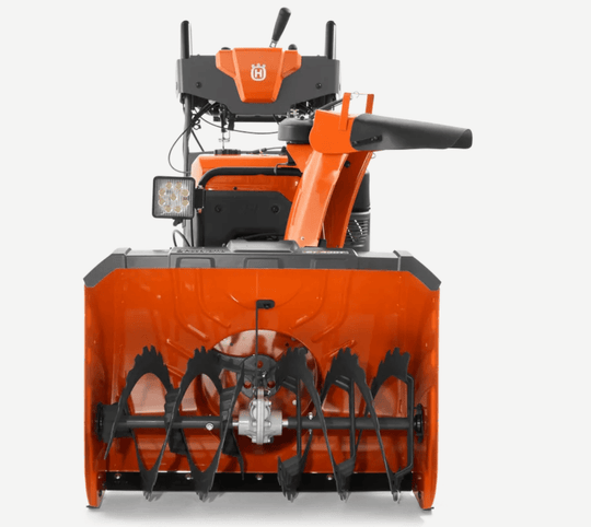 Husqvarna ST430T 420cc LED 30" Snow Blower,Front View. 