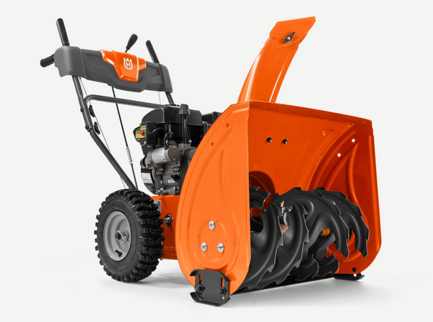 Husqvarna ST 124 Snow Blower,Side View. 